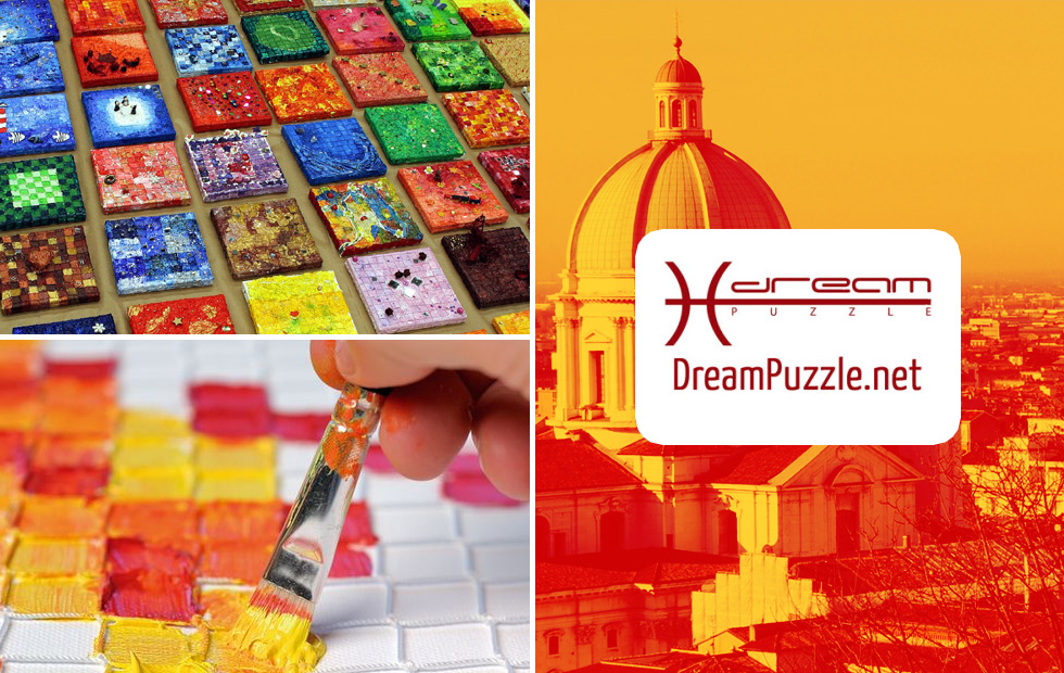 Brescia Associazione Dreampuzzle arte al quadrato