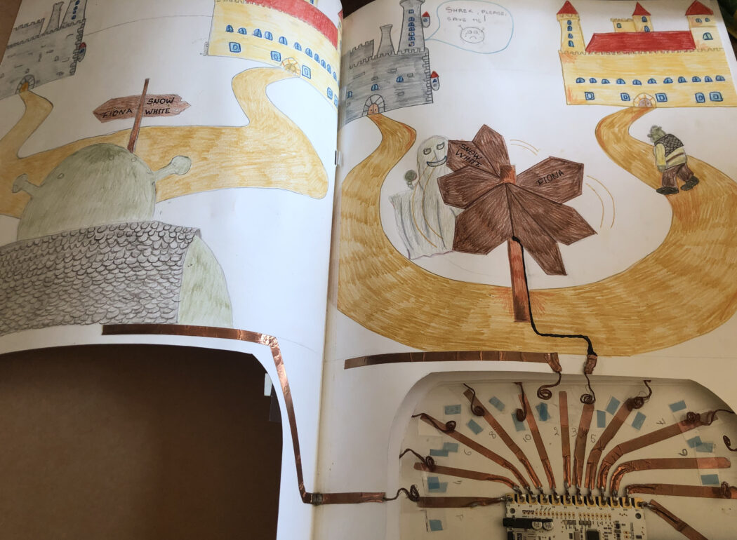 libro luminoso parlante scopri il modno dei circuicti con Dreampuzzle